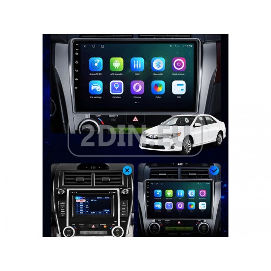 TOYOTA Camry - 10.1" МУЛТИМЕДИЯ / Навигация android 16